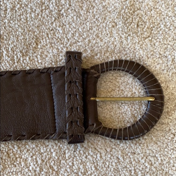 BCBG MAXAZRIA LEATHER BELT